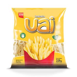 Batata Uai Palito Congelada 2kg
